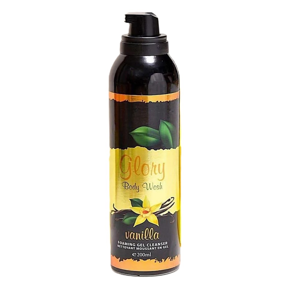 جل منظف رغوي جلوري برائحة الفانيليا 200 مل
