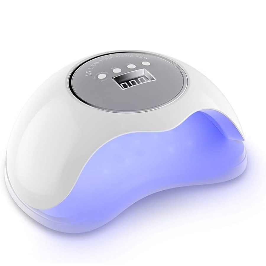 مصباح أظافر بالأشعة فوق البنفسجية 72 وات، اس ان 72