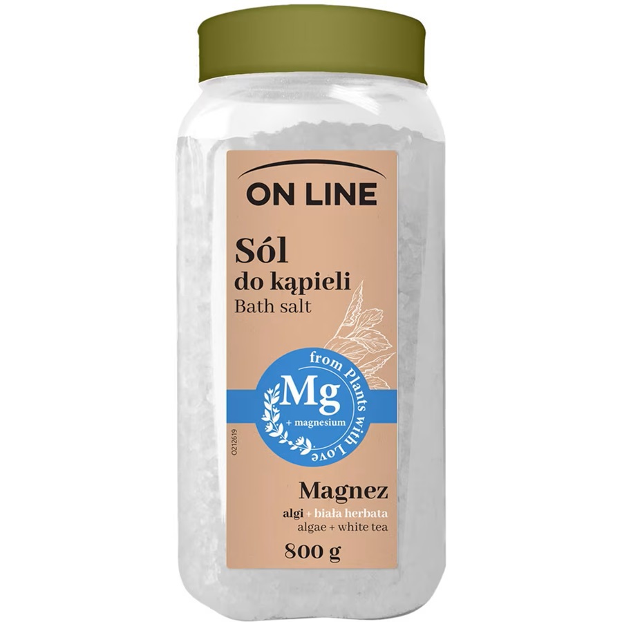 أملاح الاستحمام بالطحالب والشاي الأبيض 800 غم