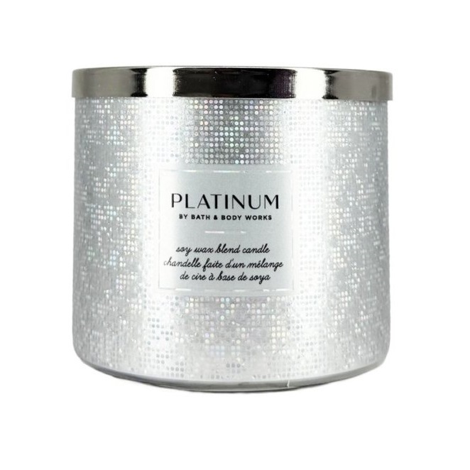شمعة باث آند بودي وركس بلاتينيوم 411 غرام
