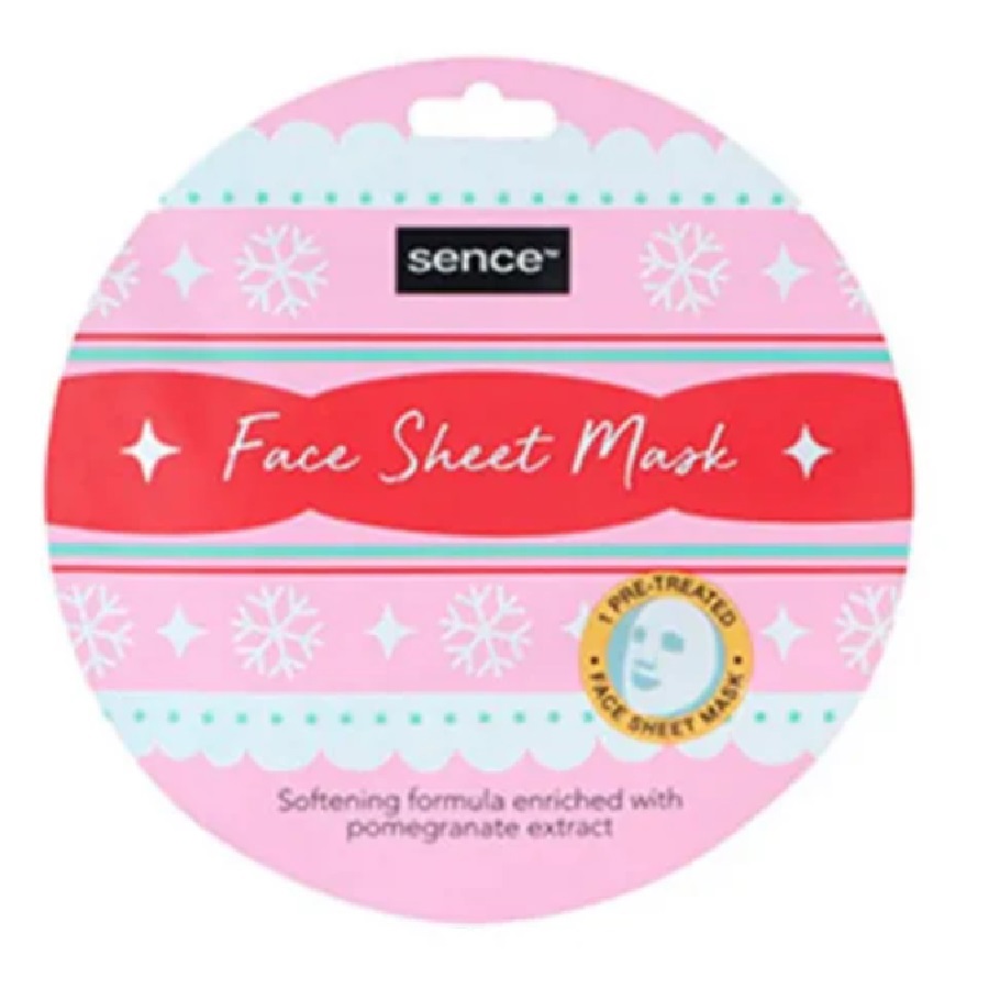 ماسك ورقي للوجه بخلاصة الرمان