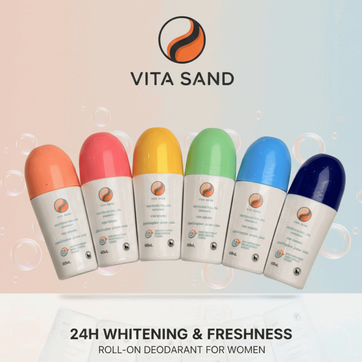 معطر جسم رول اون 60 مل فيتا ساند