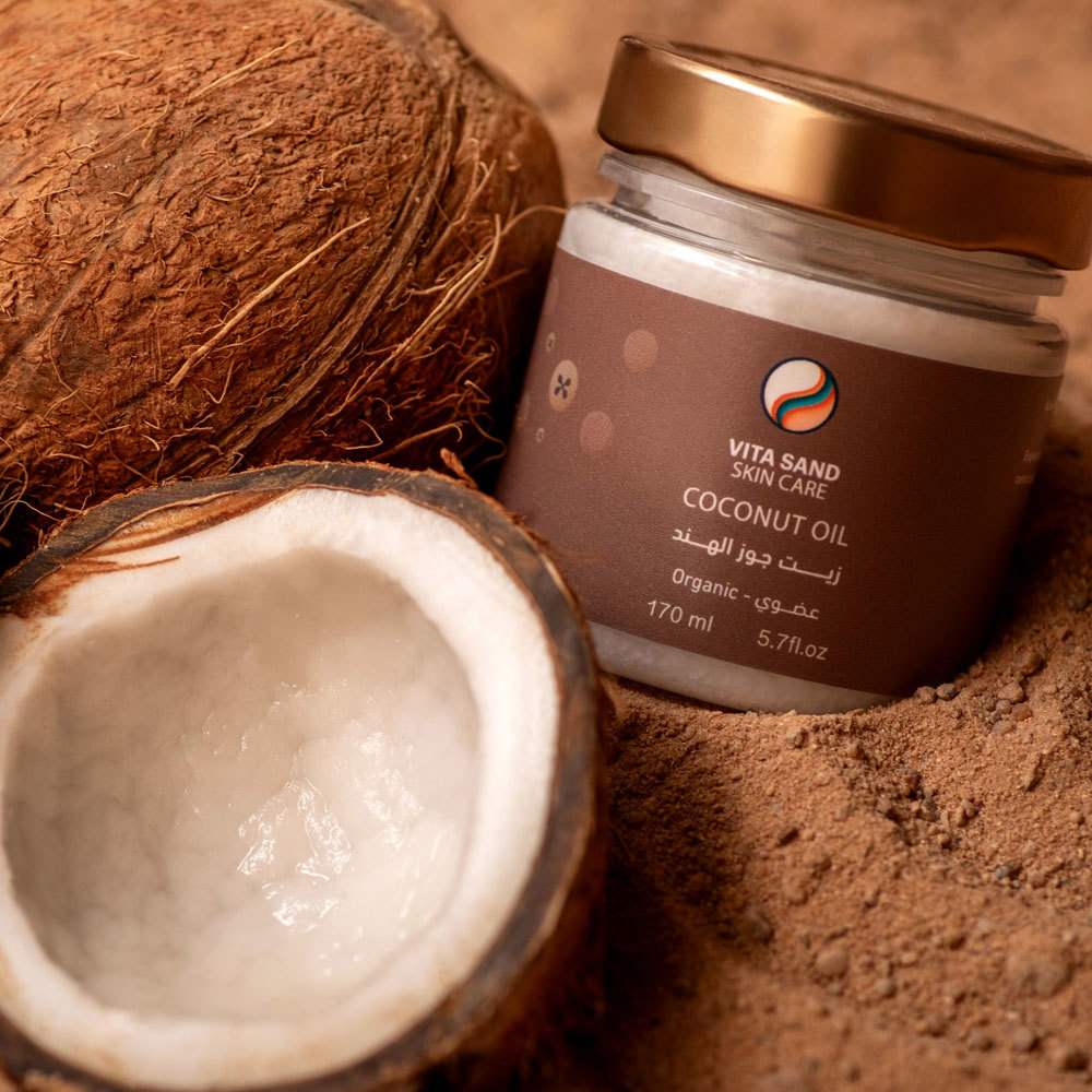 زيت جوز الهند العضوي 170 مل فيتا ساند