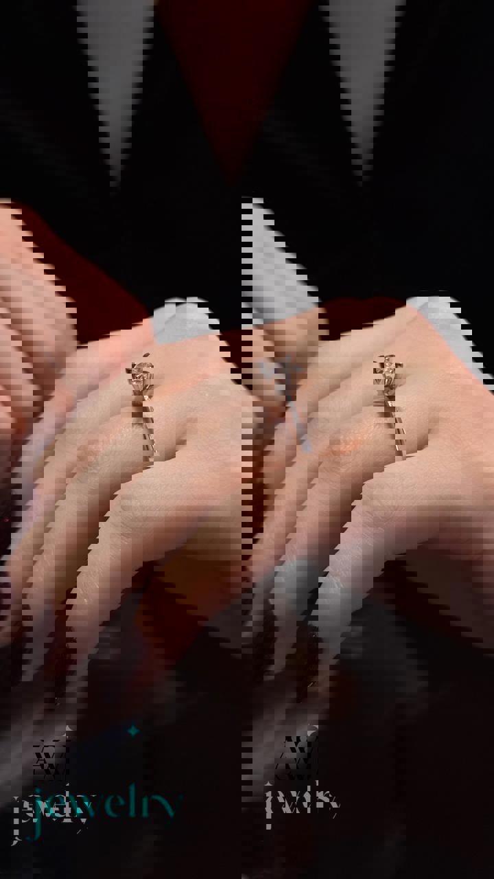 خاتم سولتير  